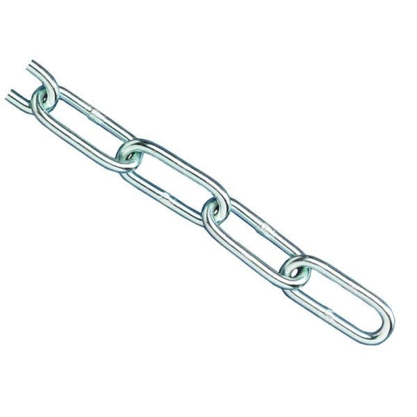 Zinc Plated Chain 2.5mm x 2.5m - Max. Load 50kg