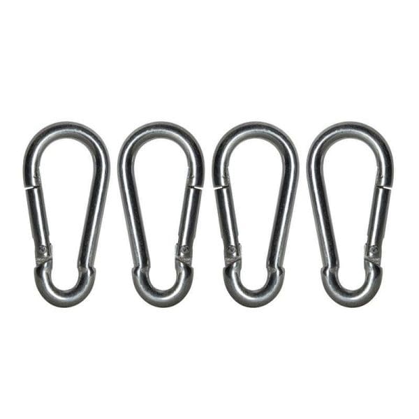 Fire Brigade Snap Hook 6mm Zinc Plated (Pack 4)