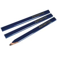 Carpenter's Pencils - Blue / Soft (Pack 3)