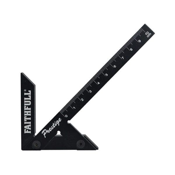 Prestige Centre Finder Gauge Black Aluminium 100mm