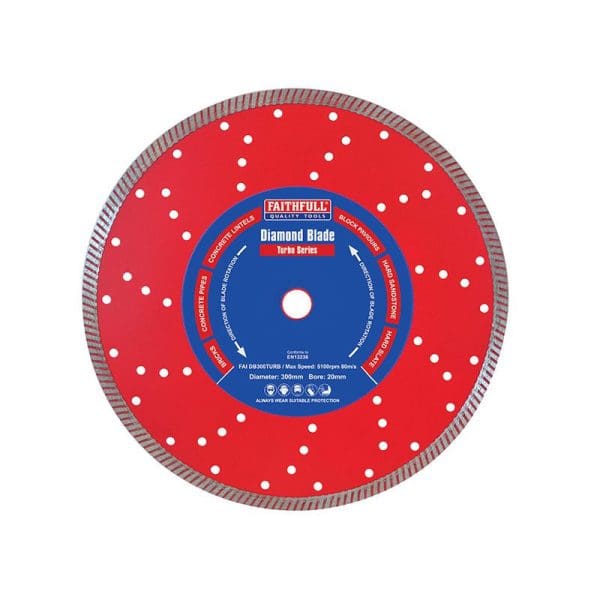 Turbo Cut Diamond Blade 300 x 20mm