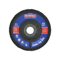 Abrasive Jumbo Flap Disc 100mm Medium