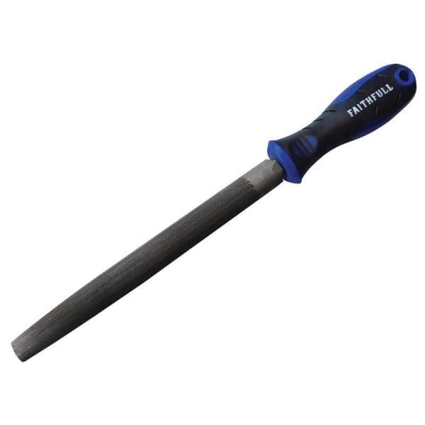 Handled Half-Round Second Cut Engineers File 200mm (8in)