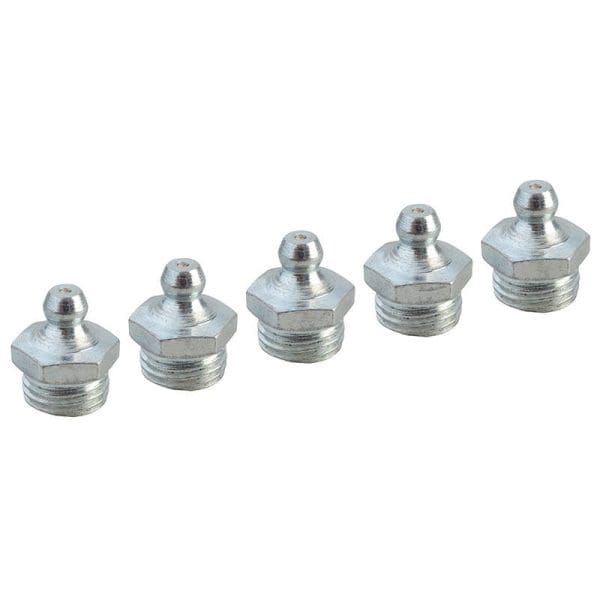 Grease Nipple Straight 1/4in BSP (Pack 5)