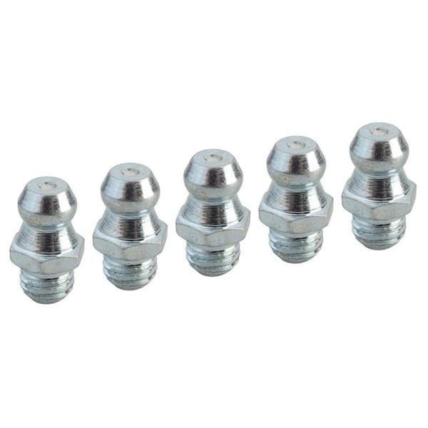 Grease Nipple Straight 1/4in UNF (Pack 5)