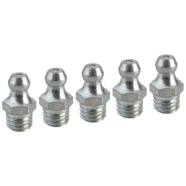 Grease Nipple Straight M8 x 1.25 (Pack 5)