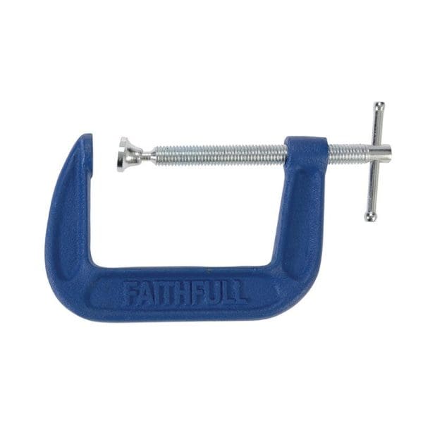 Medium-Duty G-Clamp 75mm (3in)