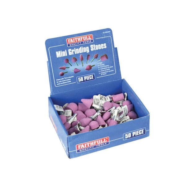 Mini Grinding Wheel Assortment, 50 Piece