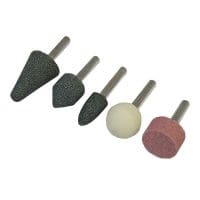 Mounted Grinding Stones Set, 5 Piece