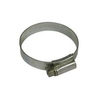 2 Stainless Steel Hose Clip 40 - 55mm