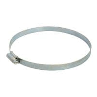 6X Hose Clip - Zinc MSZP 120 - 150mm