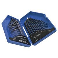 Metric/Imperial Hex Key Set, 30 Piece (0.7-10mm 0.028-3/8in)