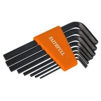 Short Arm Hexagon Key Set, 8 Piece (1.5-6mm)