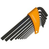 Long Arm Hex Key Set, 9 Piece (1.5-10mm)