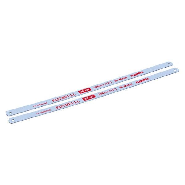 Hacksaw Blades 300mm (12in) x 24 TPI (Pack 2)