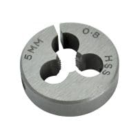 HSS Straight Flute Split Die M5 x 0.8,, 13/16in OD