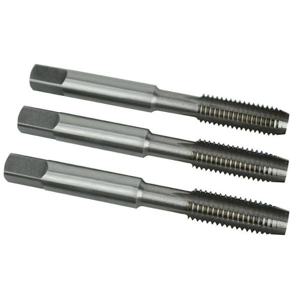 HSS Straight Flute Tap Set M8 x 1.25, 3 Piece