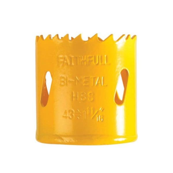 Bi-Metal Cobalt Holesaw 43mm