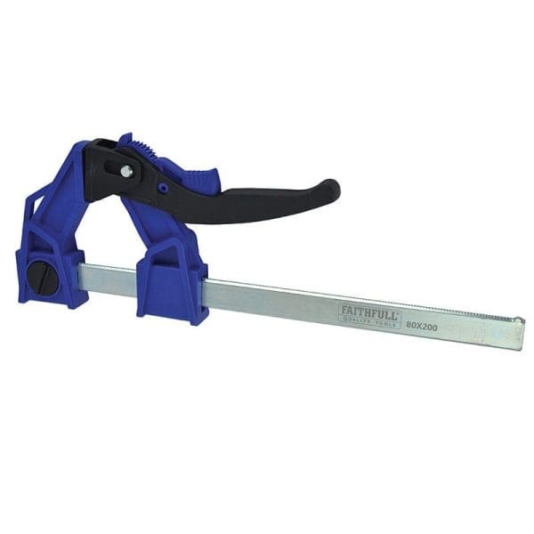 Heavy-Duty Lever Clamp Capacity 200mm