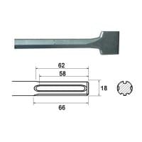SDS Max Straight Scaling Chisel 75 x 300mm