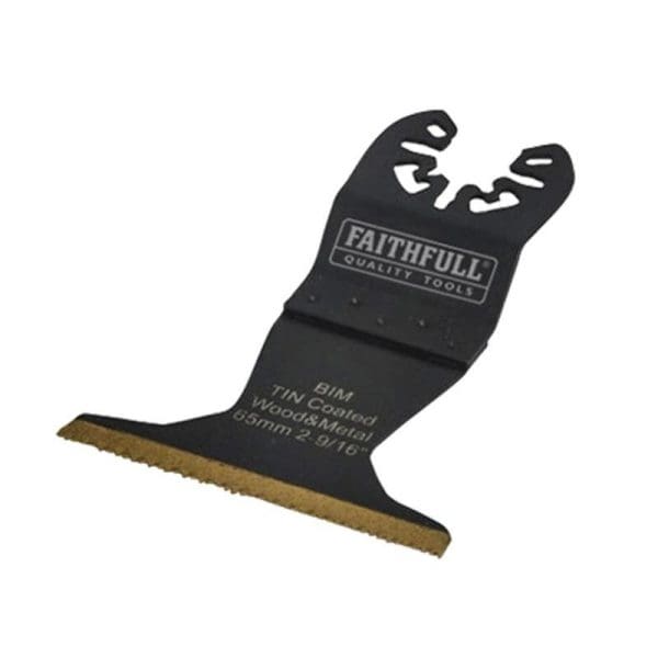 Multi-Functional Tool Bi-Metal Flush Cut TiN Coated Blade 65mm