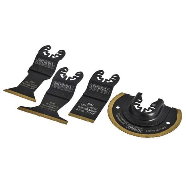 Multi-Function Titanium Blade Set 4 Piece