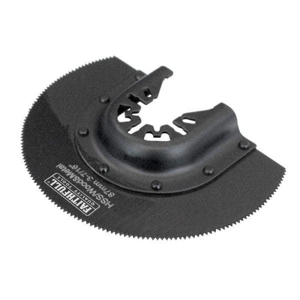 Multi-Functional Tool CrV Radial Blade Wood Wavy Set 87mm