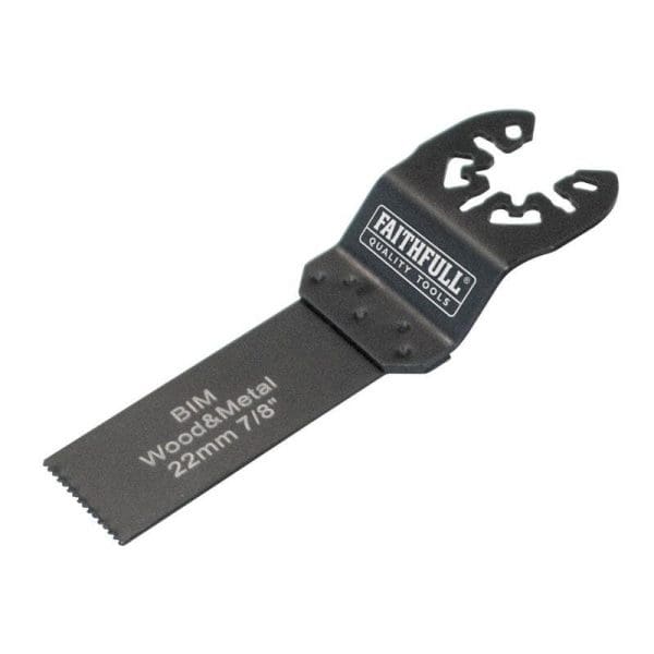 Multi-Functional Tool Flush Cut Wood/Bi-Metal Blade 22mm