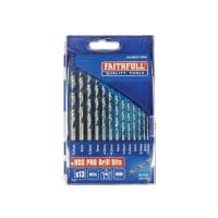 Professional HSS Jobber Drill Bit Set, 13 Piece (1.5 - 6.5mm)