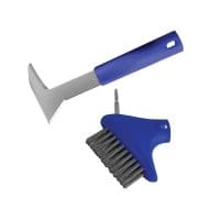 Auto-Lock Patio Steel Brush and Weeder
