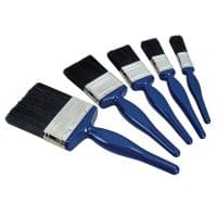 Utility Paint Brush Set of 5 19 25 38 50 and 75mm