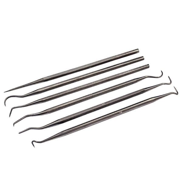 Picks and Carvers Set 6 Piece Stainless Steel