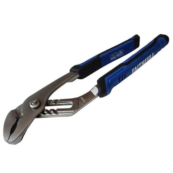 Soft Grip Water Pump Pliers 250mm - 44mm Capacity