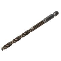 HSSE M35 Cobalt Quick-Change Impact Drill Bit 6.0mm OL:109mm WL:57mm