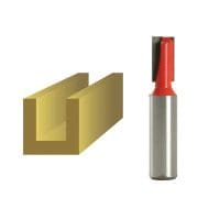 Router Bit TCT Two Flute 10.0 x 19mm 1/2in Shank