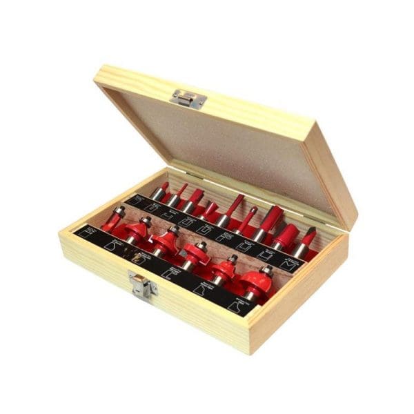 1/2in TCT Router Bit Set