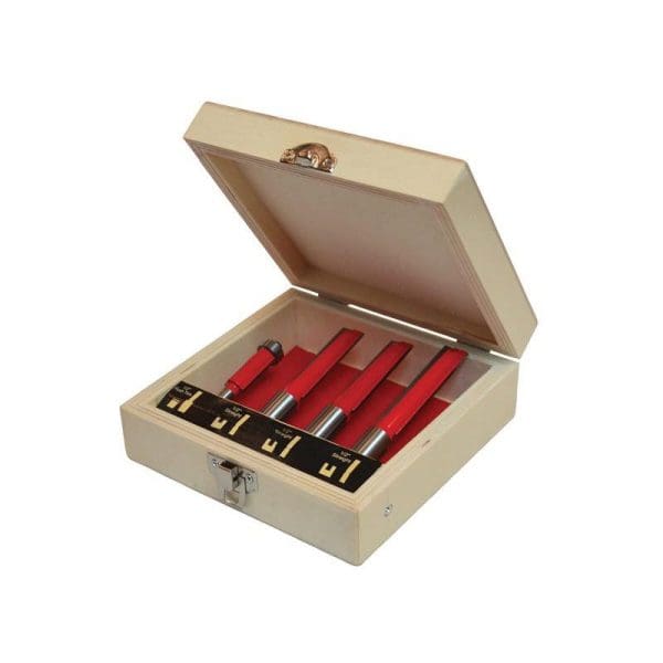 Router Bit Set for Worktop Jig, 4 Piece