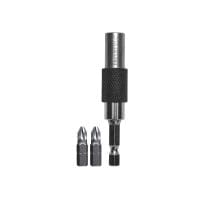 15º Flexi Bit Holder 75mm and PZ2(x2) Bits