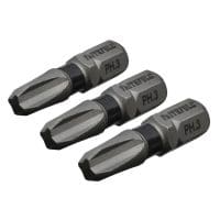 Philips Impact Screwdriver Bits PH3 x 25mm (Pack 3)