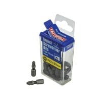 Pozi Impact Screwdriver Bits PZ2 x 25mm (Pack 20)
