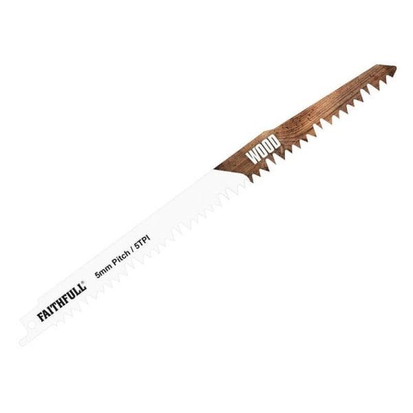 S1531L Sabre Saw Blade Wood 240mm 5 TPI (Pack of 5)