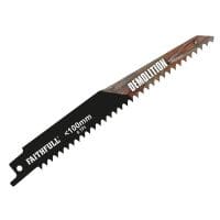 S611DF Bi-Metal Sabre Saw Blade Demolition 150mm 6 TPI (Pack of 5)