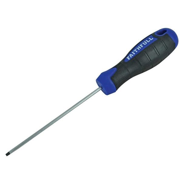 Soft Grip Screwdriver Flared Slotted Tip 5.5 x 100mm