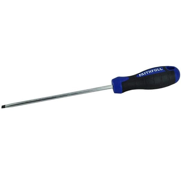 Soft Grip Screwdriver Parallel Slotted Tip 5.5 x 150mm