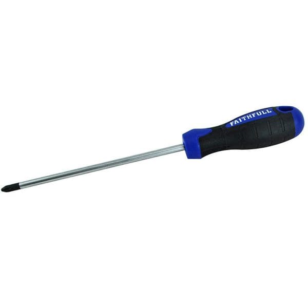 Soft Grip Screwdriver Pozidriv Tip PZ2 x 150mm