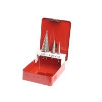 HSS Step Drill Bit Set of 3 4-30mm