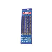 SDS Plus Drill Bit Set, 4 Piece