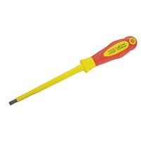 VDE Soft Grip Screwdriver Parallel Slotted Tip 6.5 x 150mm
