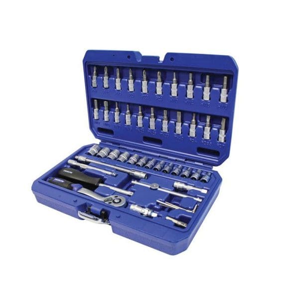 Socket Set of 46 Metric 1/4in Drive