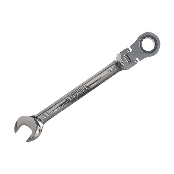 Ratchet Combination Spanner Flex Head CV 14mm